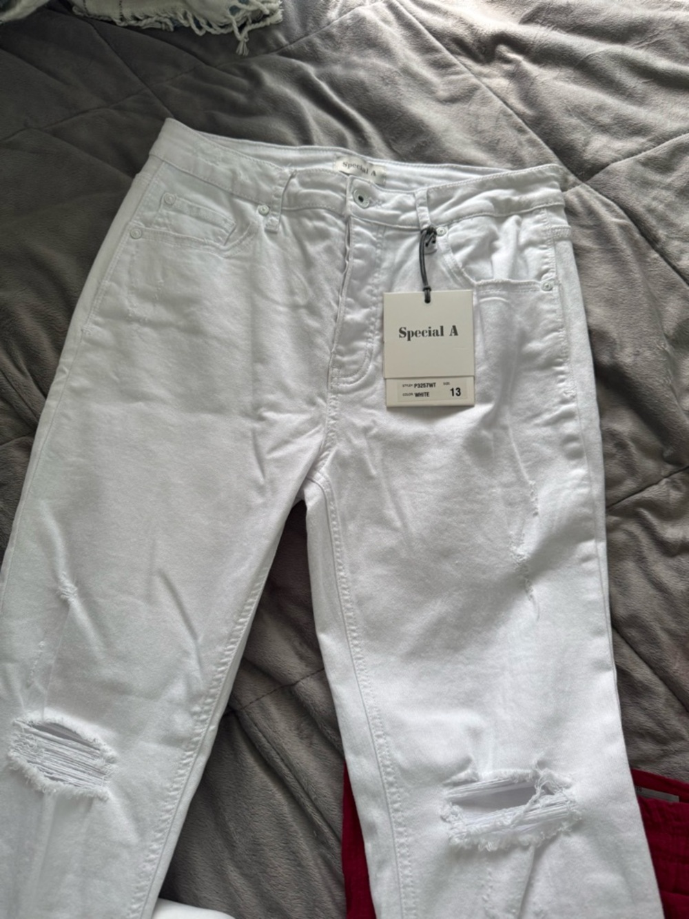 Special A White Skinny Jeans - Women's